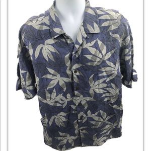 Tommy Bahama XL camp shirt palm tree
